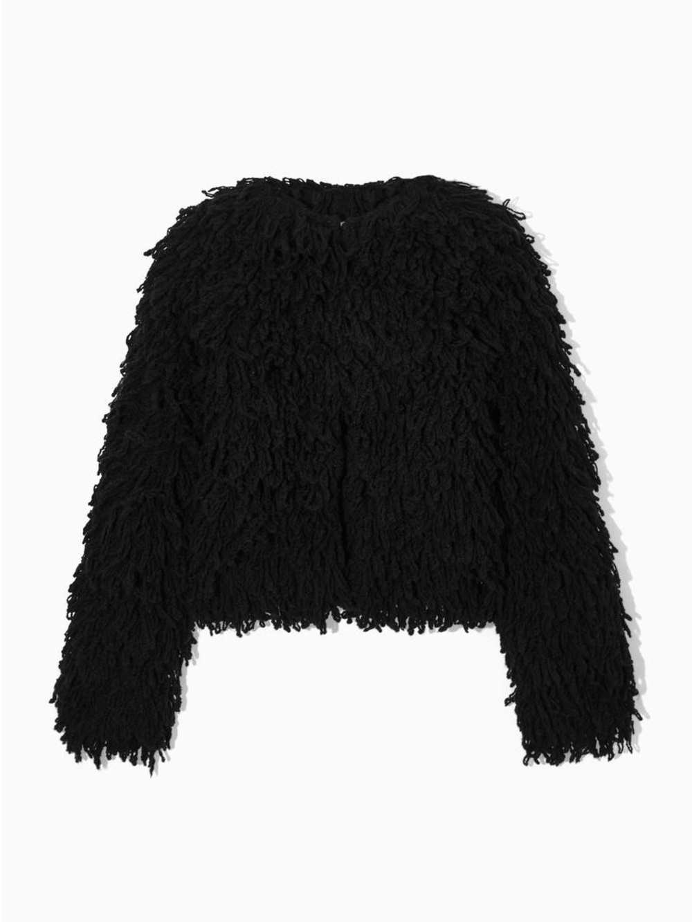 COS Loop Knit Wool Short Jacket